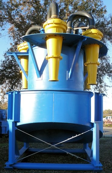 Unused 5-cyclone Cluster, Model 400 Cvx10, With Distributor And Sz 6 Slurry Valves)